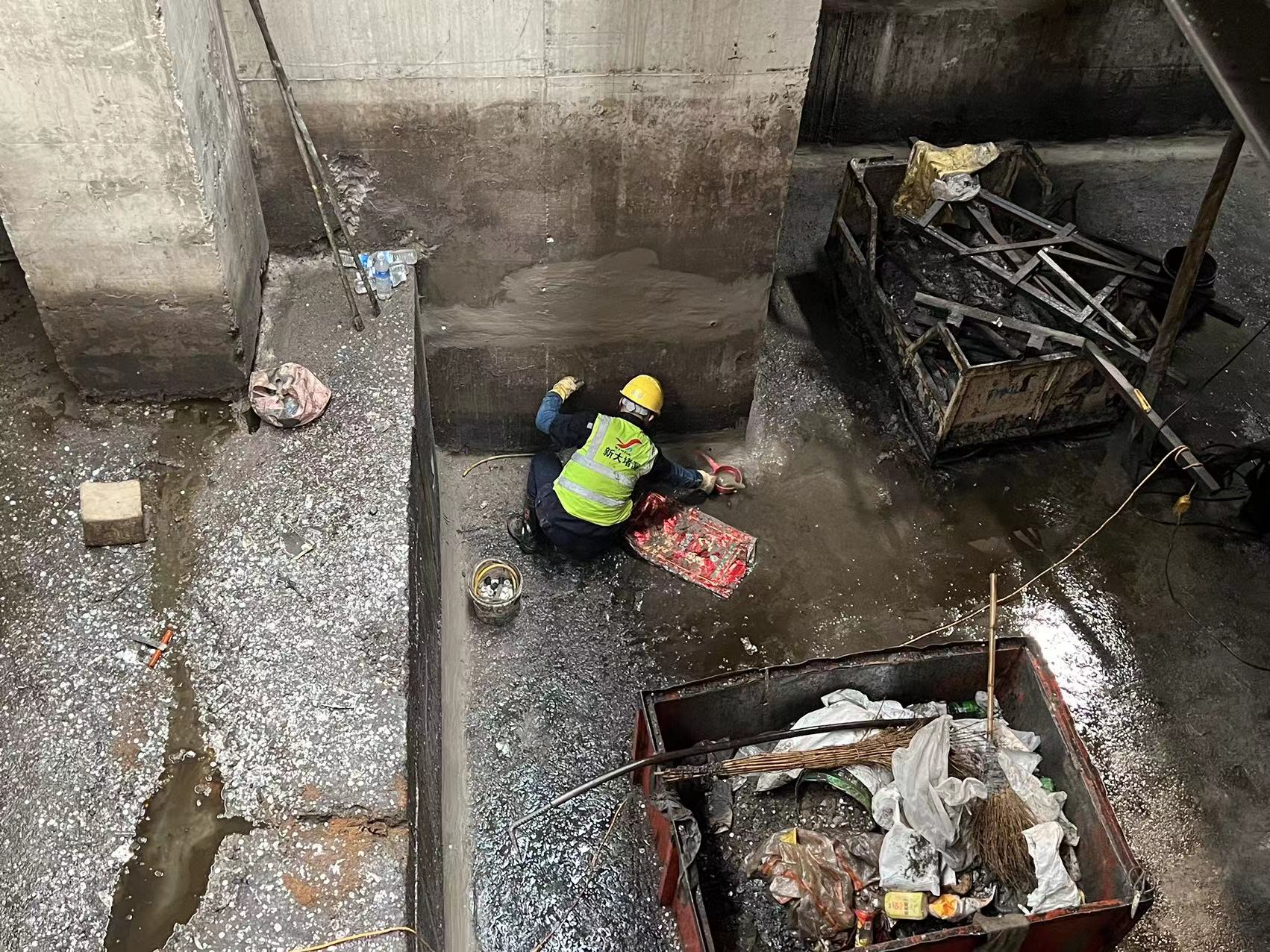 邢台新河县基坑渗漏水堵漏